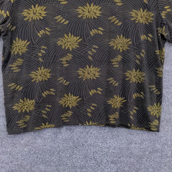 Western Connection II Women's Knit Top Black Yellow Plus Size 3X Short Sleeve - Picture 7 of 12